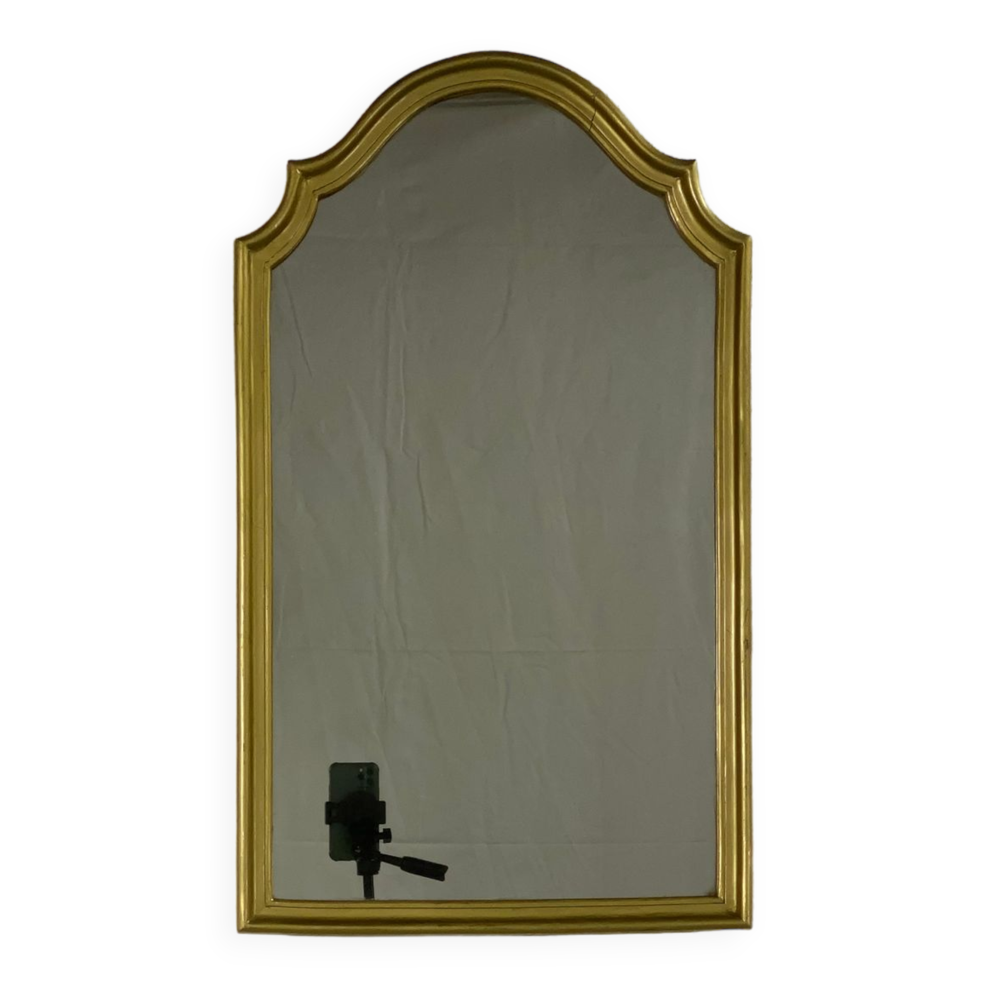 Vintage golden mirror