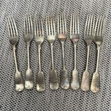 Lot of 19th century forks