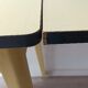 Yellow formica table