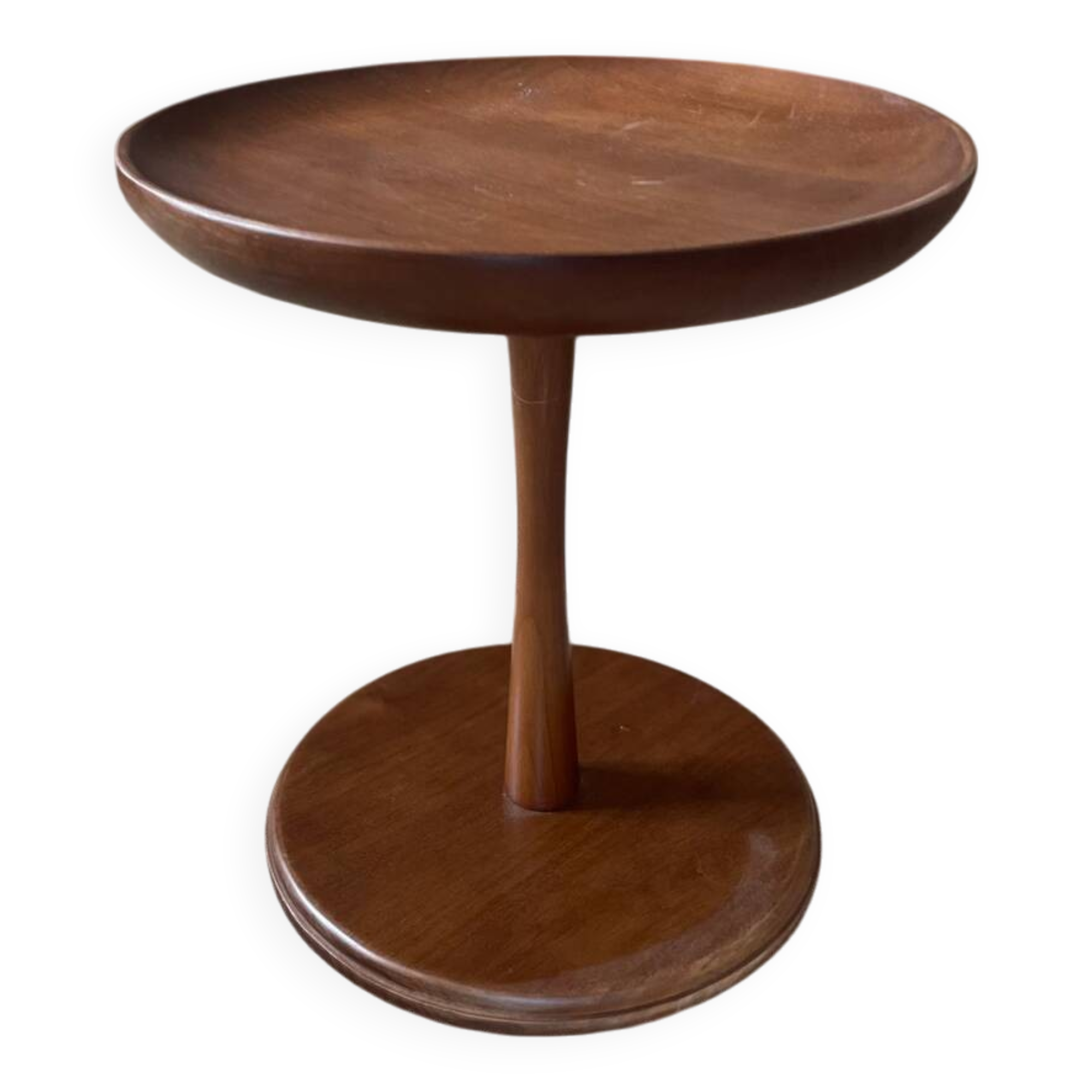 Oak pedestal table