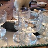 Bubbled glass cups