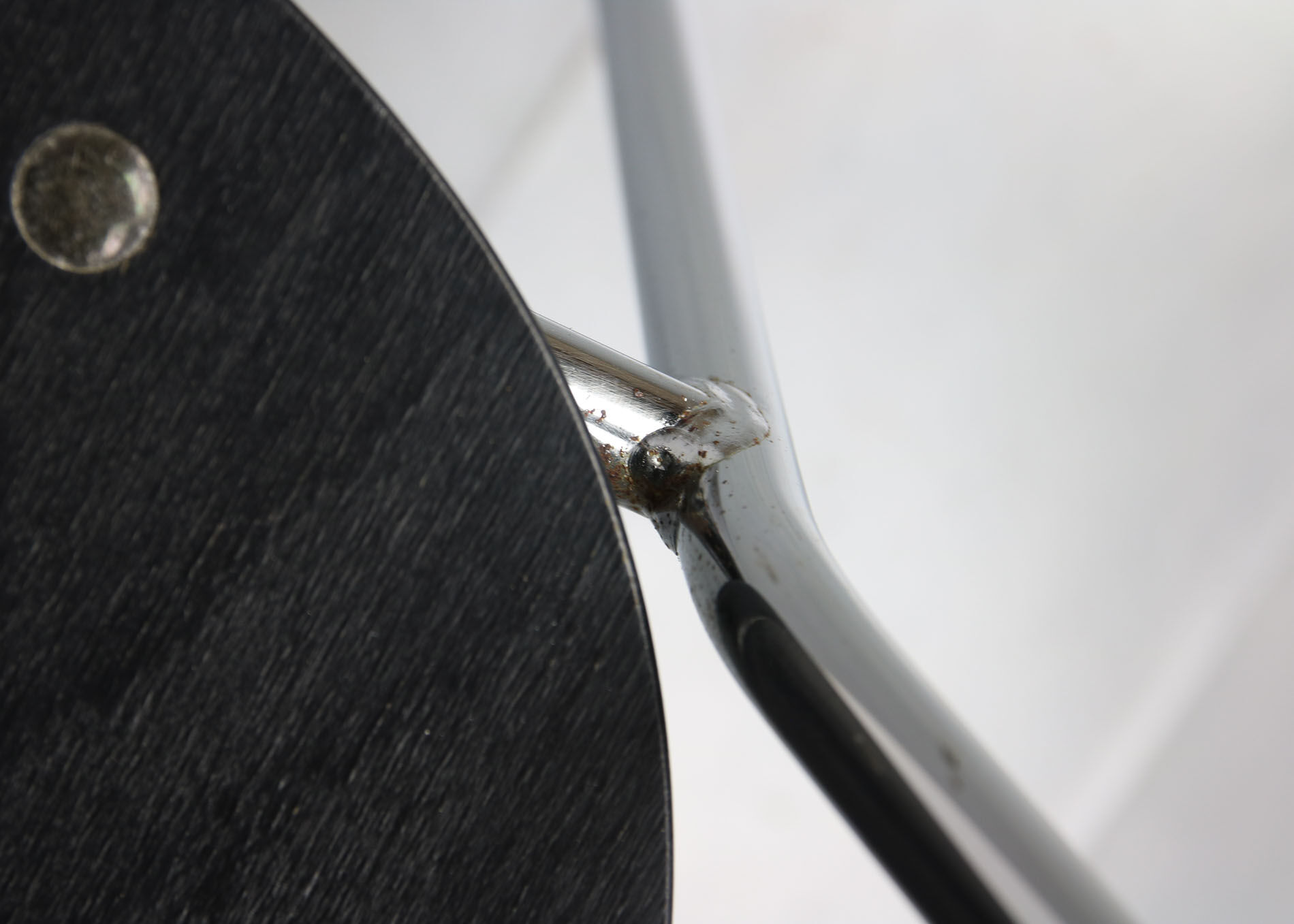 Black model 4455 dining armchairs by Niko Kralj