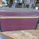Antique travel trunk