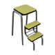 Yellow formica stool