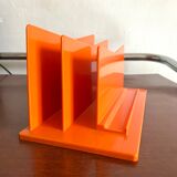 Vintage orange letterholder 70s