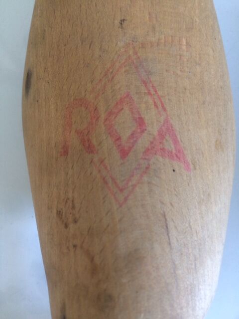 Vintage wooden Roa embalher, size 40/42