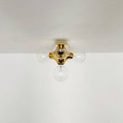 1 of 2 Sputnik Gemini Flush Lamps by Gebrüder Cosack