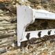 Vintage wall coat and hat rack