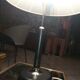 Black lacquered and chrome steel lamp, Norway, circa 1970/80