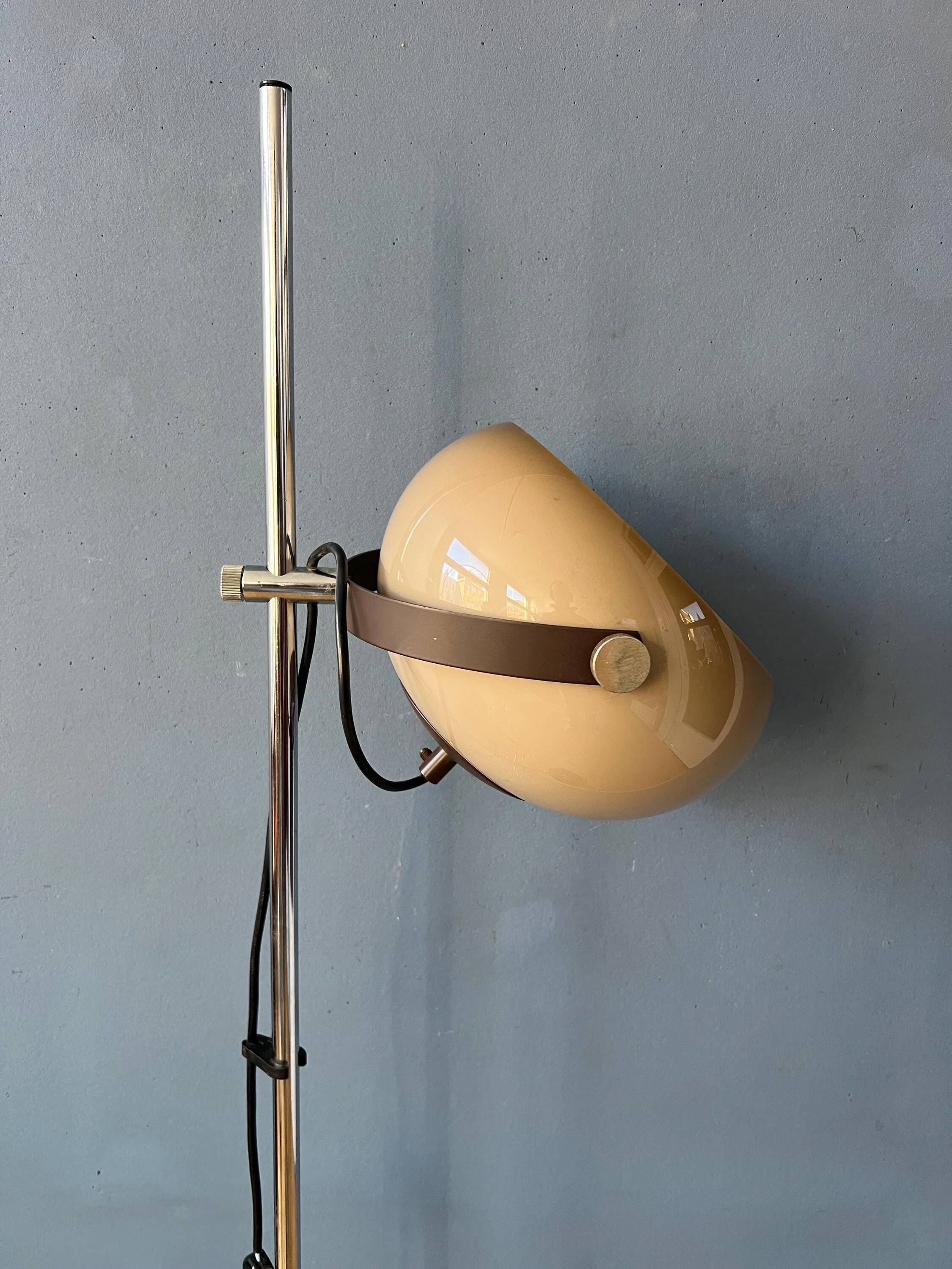 Vintage Space Age Herda mushroom floor lamp