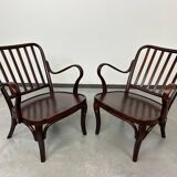 Art Deco armchairs A752F by Josef Frank for Thonet Mundus