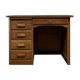 Oak half-minister's desk (renovated)