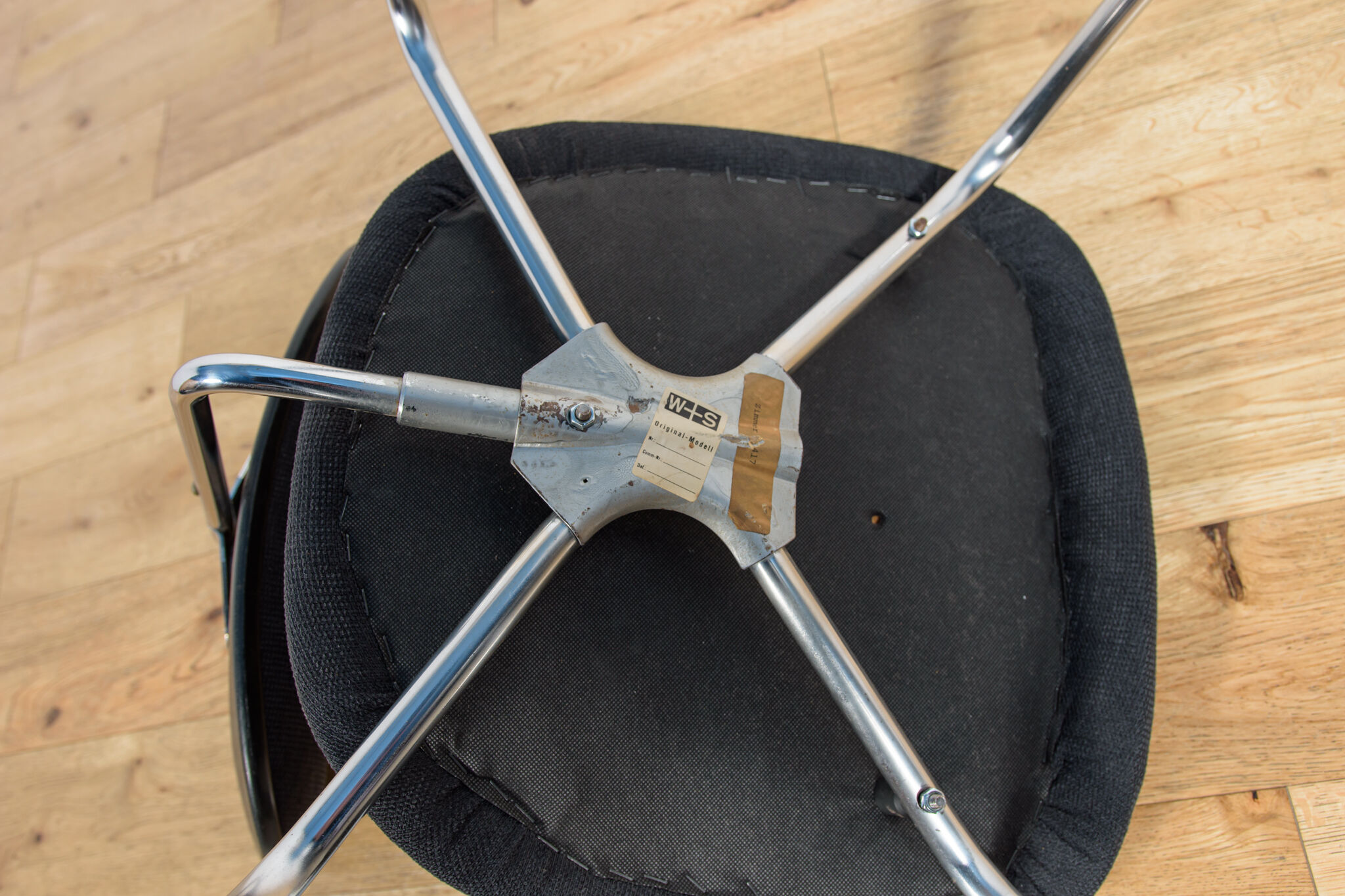 Mid-Century SE68 Side Chair by Egon Eiermann for Wilde & Spieth, Germany, 1960s