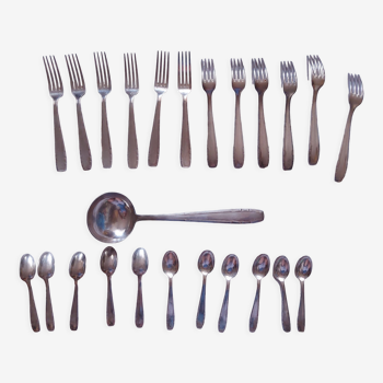 Housewife , Rex in silver metal , 24 pieces