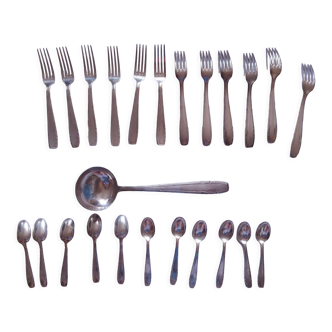 Housewife , Rex in silver metal , 24 pieces