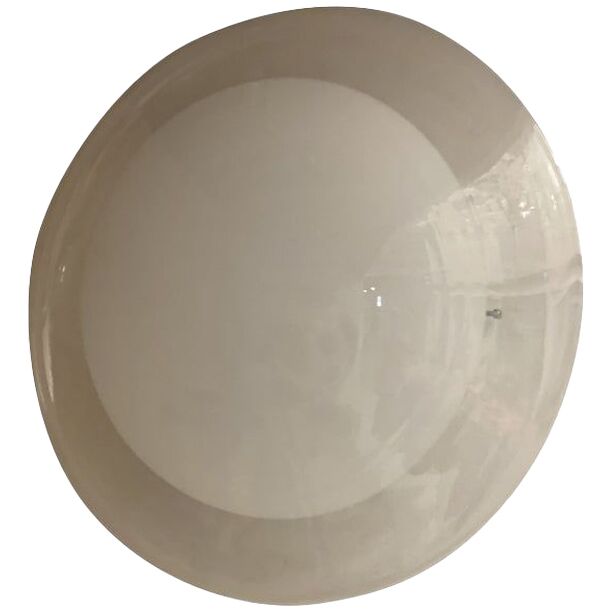 Contemporary multicolored reeds white murano glass wall sconce