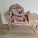 Telephone armchair bench