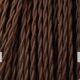 Metal lamp, fabric cable 2M, cotton shade
