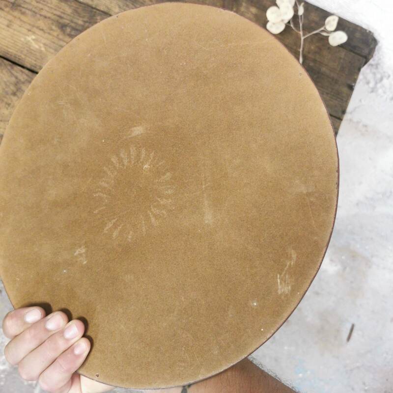 Beveled mirror to be placed