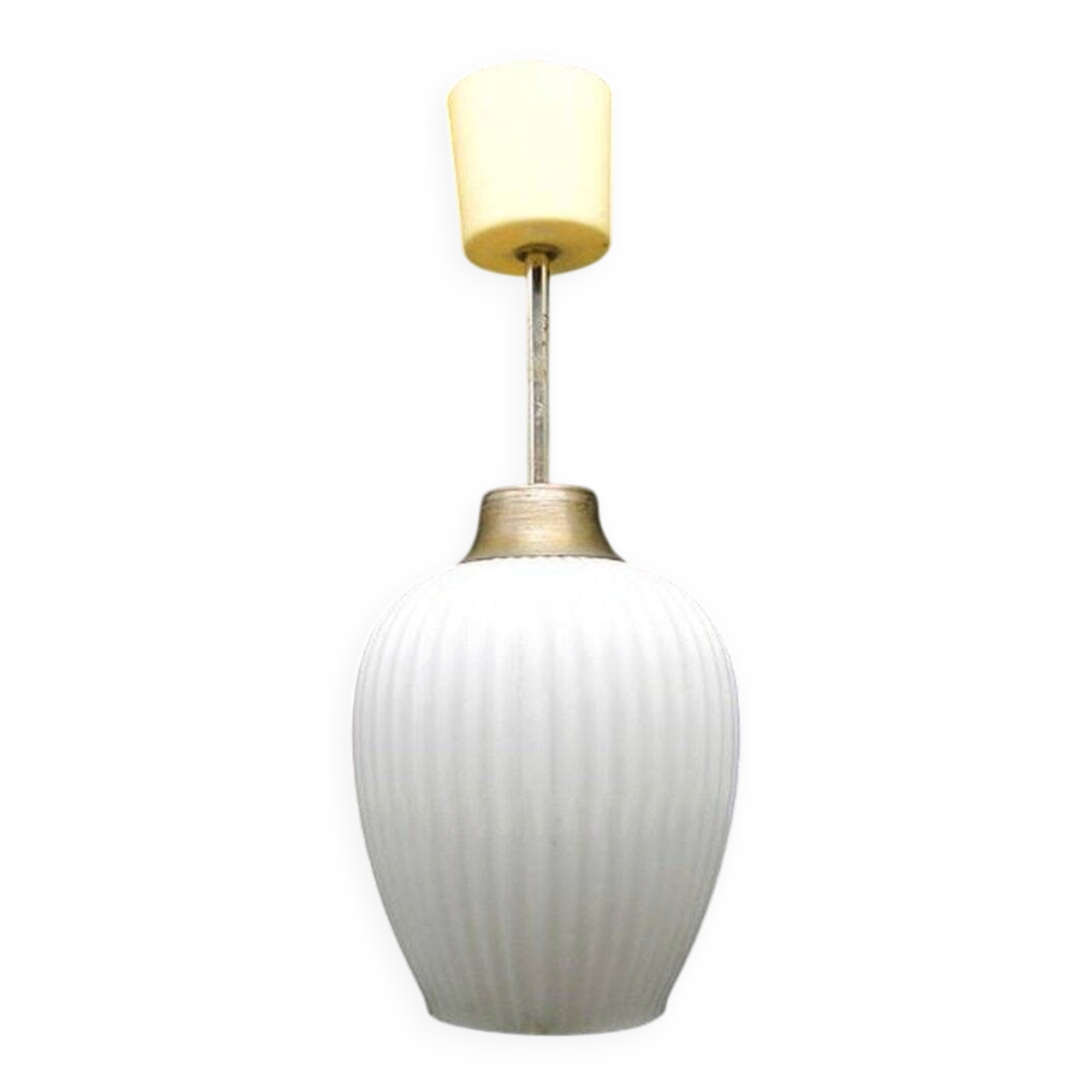 Pop art style pendant lamp, Poland, 1970s