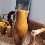Ceramic orangeade set - 10 mazagrans