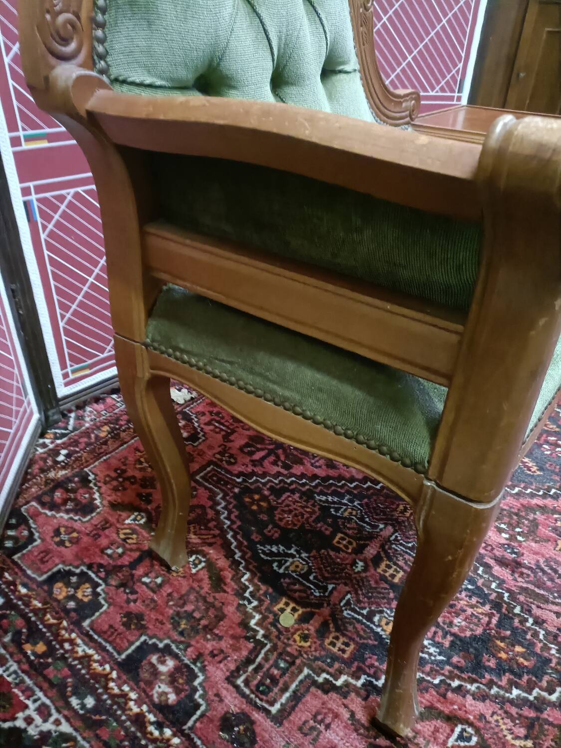 Vintage telephone bench