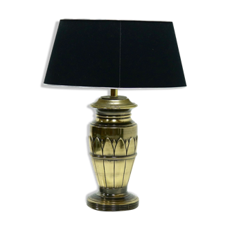 Hollywood Regency Style Lotus Lampe de Table années 1980