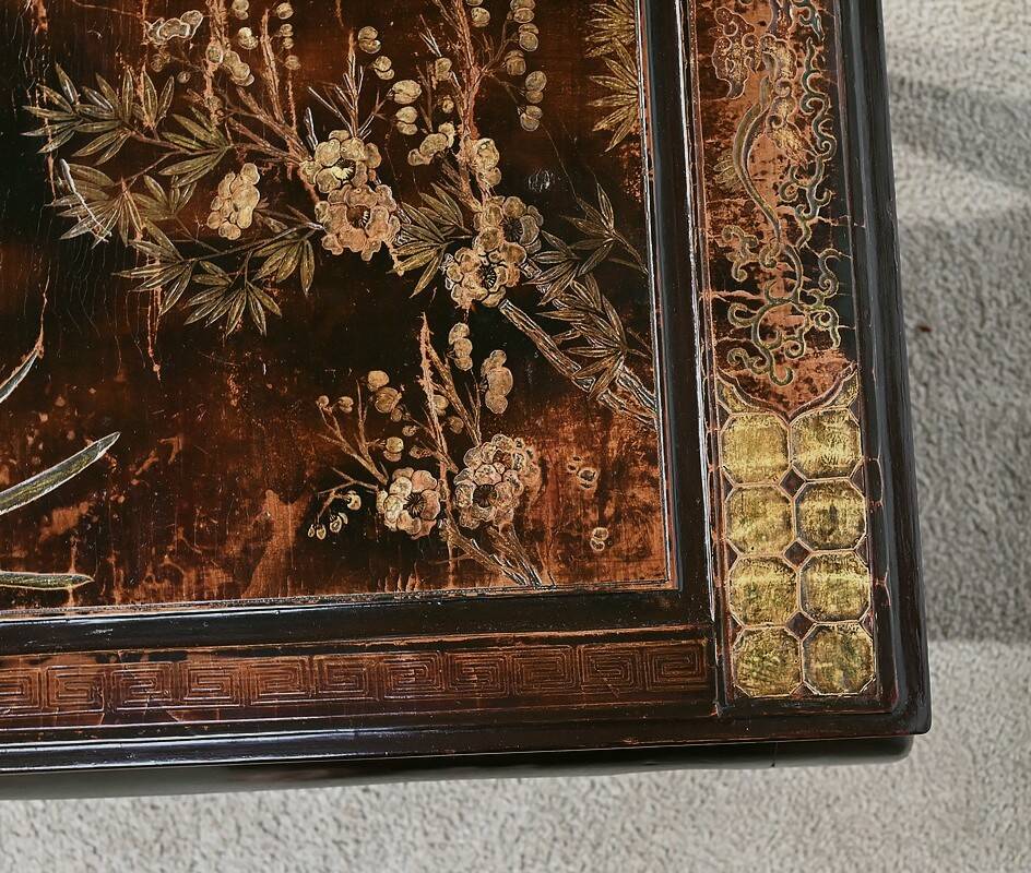 Lacquered Wooden Coffee Table, China – 1960