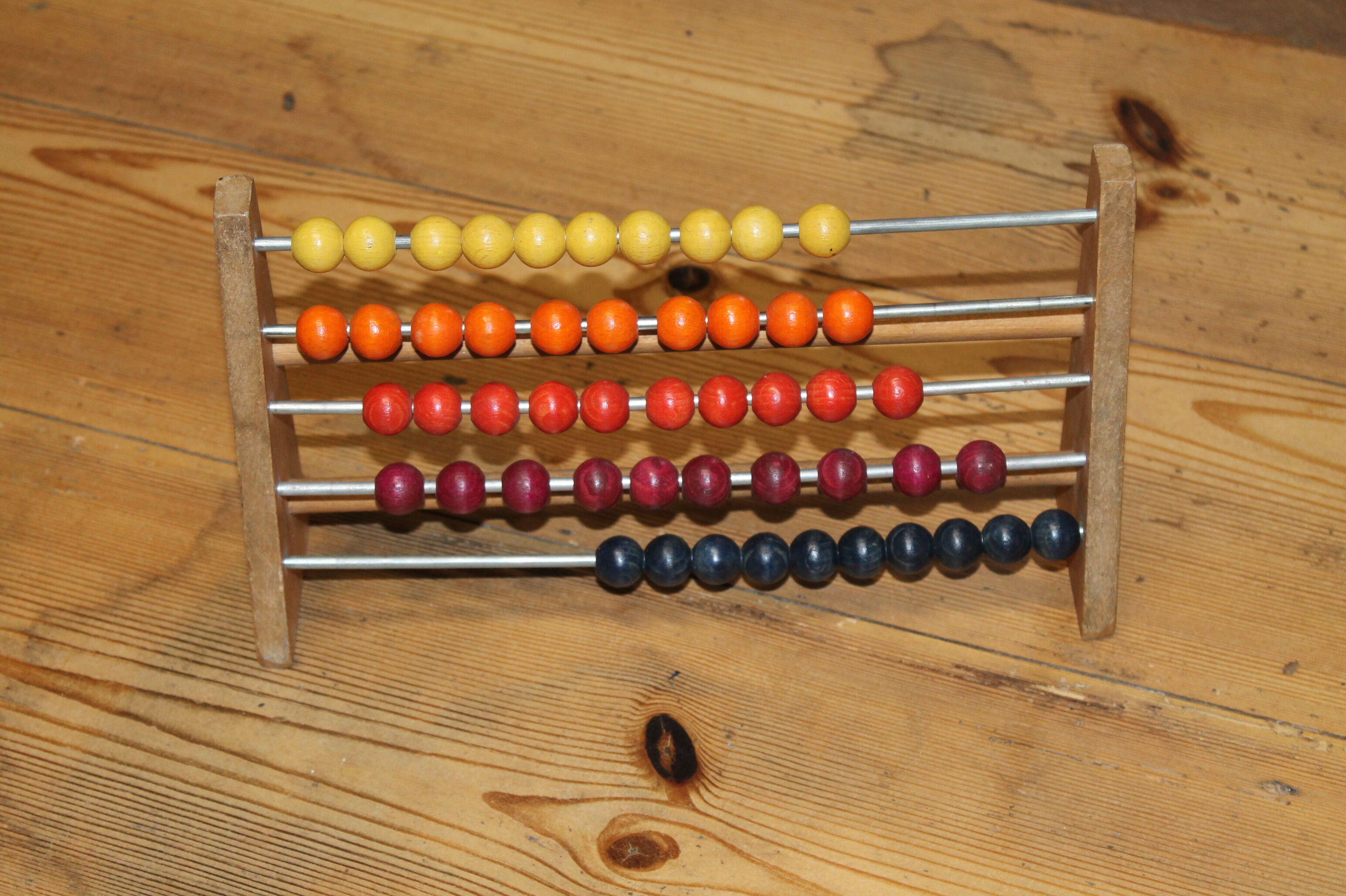 Wooden abacus