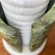 Postmodern stone table lamp, 1980s