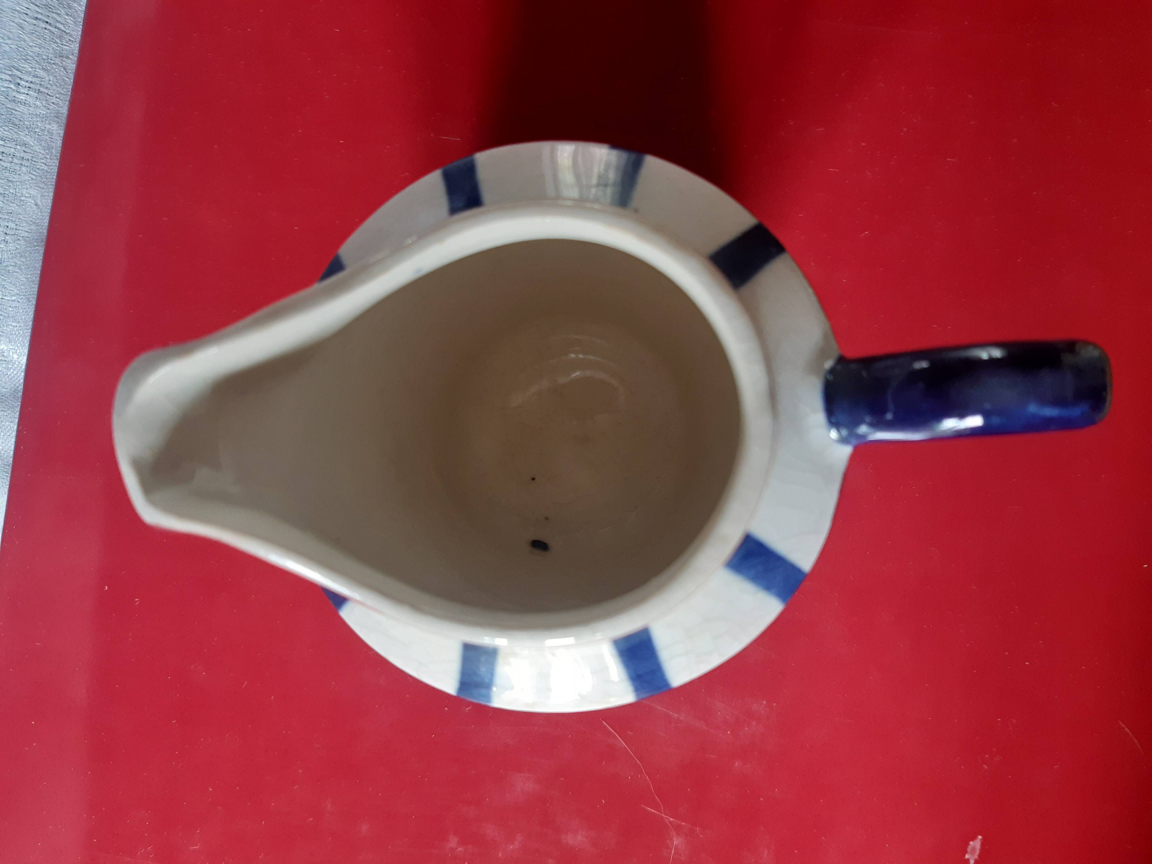 Breakfast milk jug from a Basque decorative set.