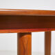 Restored teak dining table
