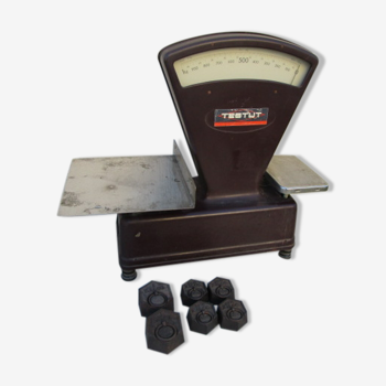 Double-sided Bakelite Testut Scale + 6 Weight