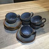 Médard coffee service by Noblat Model Cophenague blue