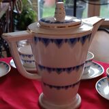 Art Deco coffee service Limoges attributed to Bétoule Legrand & Cie 1928