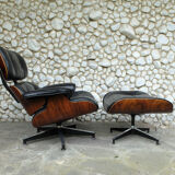 Armchair 670 & ottoman 671 by Charles & Ray Eames for Herman Miller, 1960s