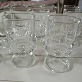 11 vintage stemware
