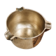 Brass ashtray 3 notches