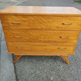 Art deco chest of drawers 3 drawers