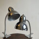 Paire de lampe à pincer metal