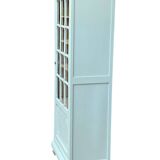 Antique celadon glass Parisian wardrobe H162