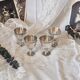 Silver-plated egg cups