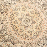 Tapis persan 8x12 Beige & Khaki 60s, 242x355Cm