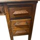 Vintage XL deep desk in solid wood