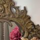 Bronze mirror in Louis XV style