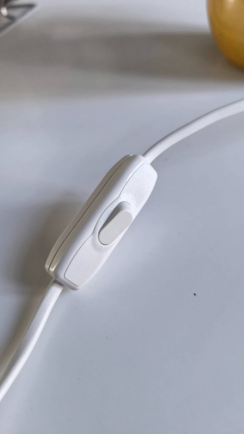 Solid walnut ball table lamp 1970