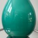 Vintage double glass vase-jug from Empoli (38 cm)