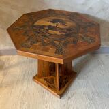 Inlaid side table