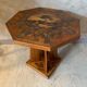 Table d'appoint marquetée