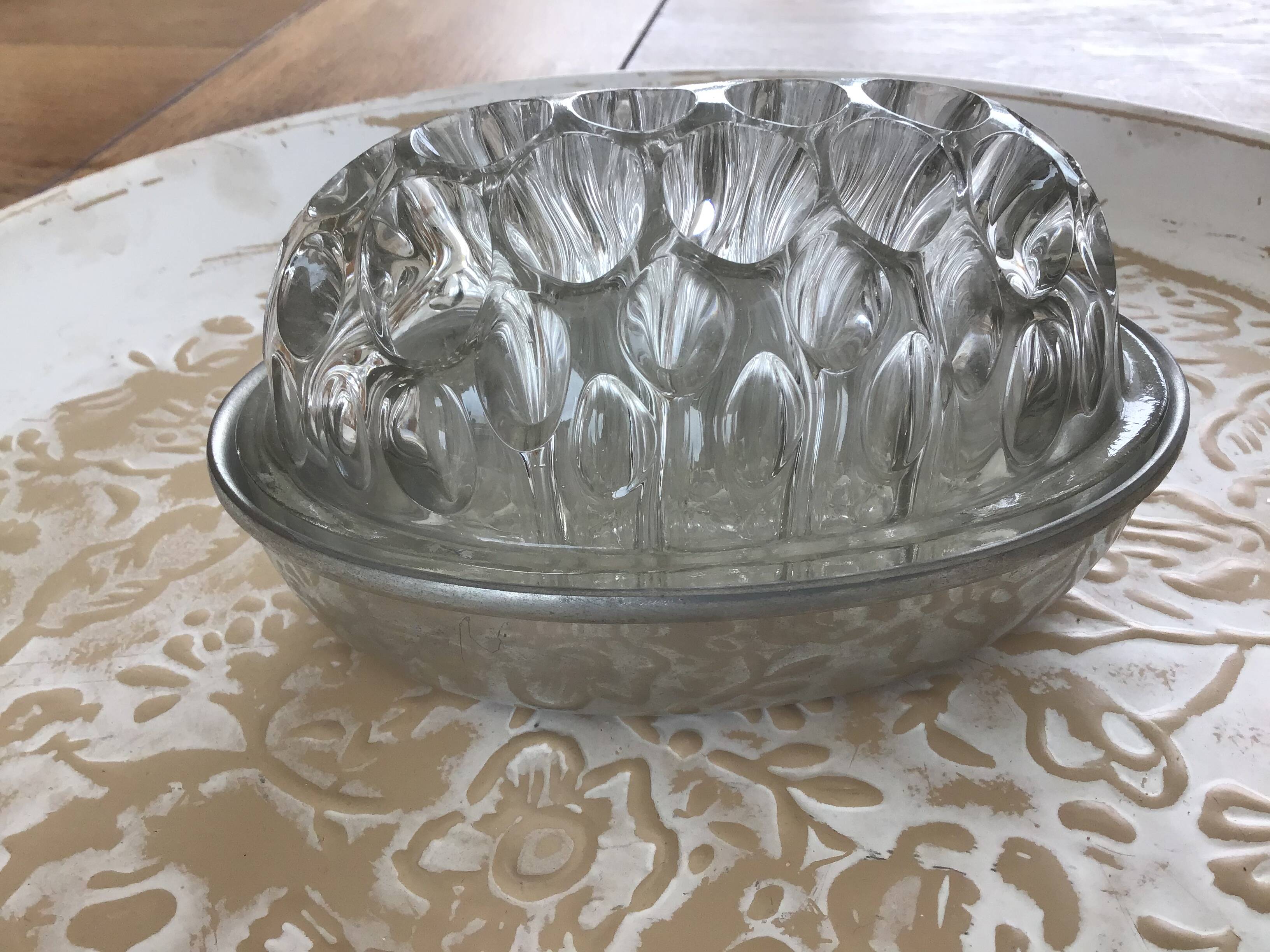 Pique fleur complet verre etain